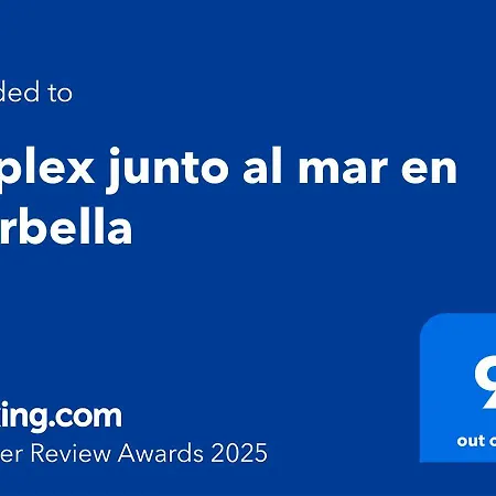 Apartment Duplex Junto Al Mar En Marbella